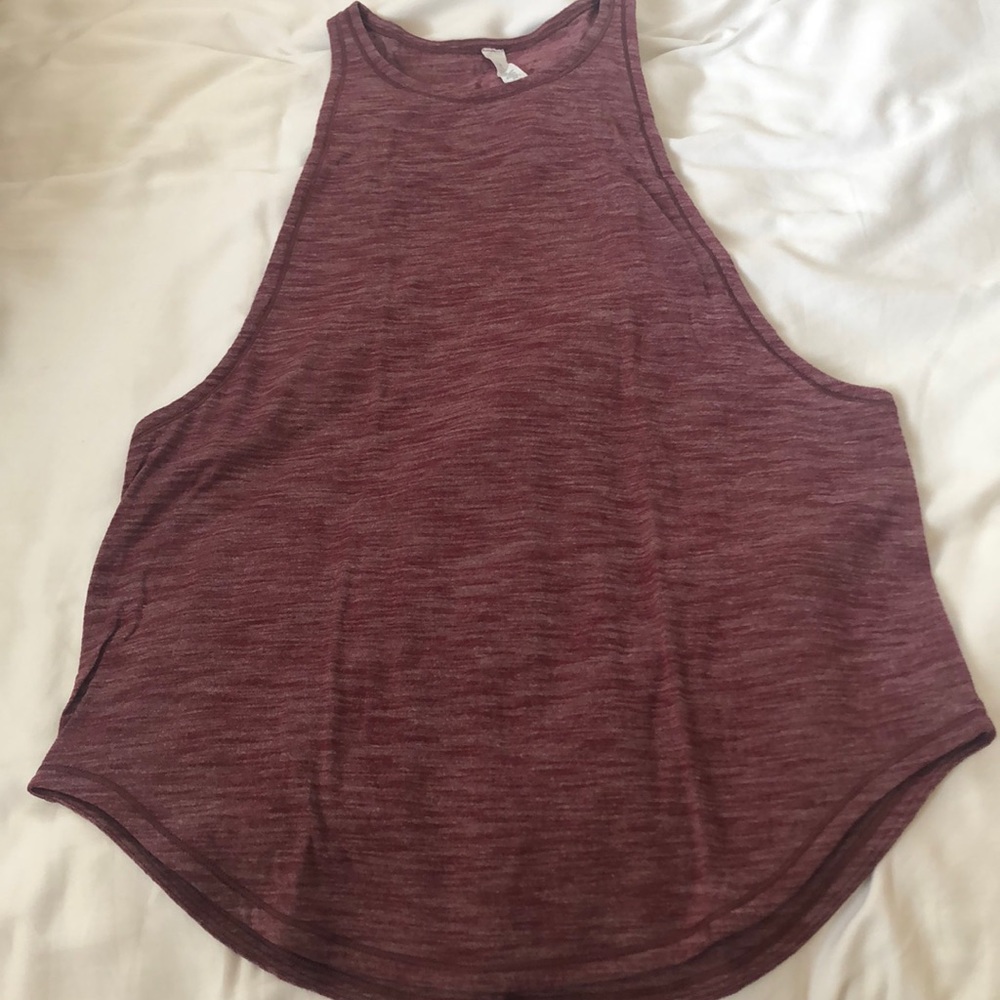 Lululemon Athletica Women's Muscle Tank - Heathered Burgundy